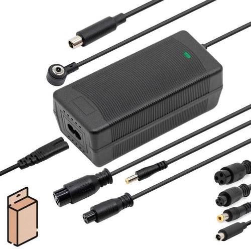 Chargeur multiconnecteur 36V–52V 2A