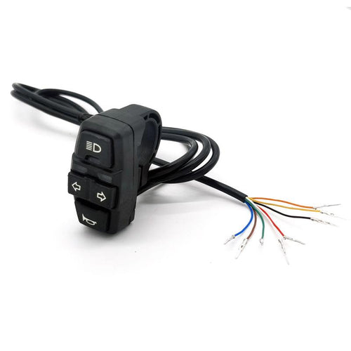 Commodo BSK321 clignotants, phare et klaxon – connecteur SM 1,5 m