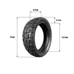 Pneu 8.5x3 tubetype semi off road Dualtron Mini — vue 3