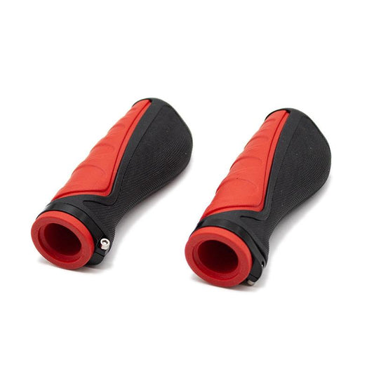 Poignées ergonomiques en silicone avec serrure rouge - 2 Pièces vue 2