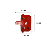 Plaquettes de freins Kugoo Gbooster 11E — vue 3