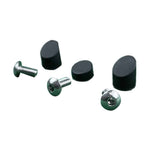 Bouchons garde boue noir + 3 vis inox Xiaomi M365 — vue 1