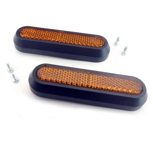 Catadioptre noir avec réflecteur jaune pour Xiaomi - 2 pcs. référence 8643-35