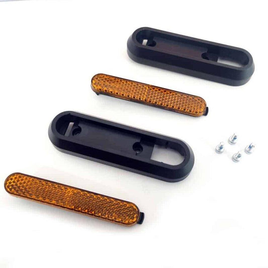 Catadioptre noir avec réflecteur jaune pour Xiaomi - 2 pcs. vue 2