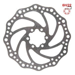 Disque de frein R6.1 160mm 6H argenté — vue 1