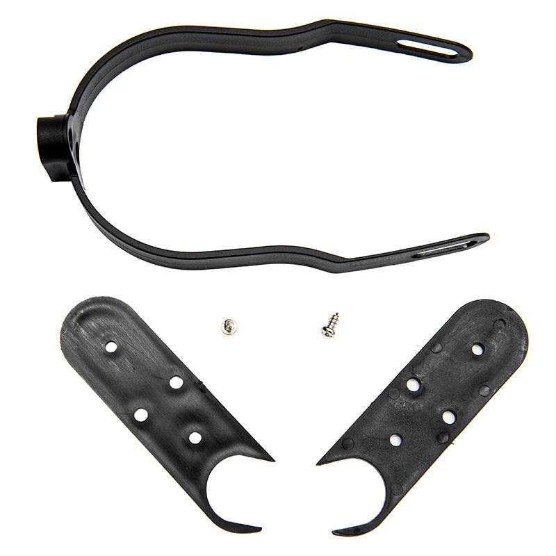 Support universel de garde-boue en plastique noir pour Xiaomi M365 et Pro vue 2