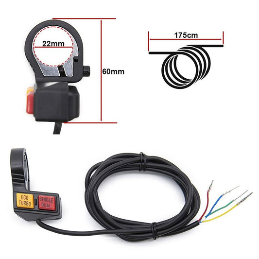 Commutateur Eco-turbo/Simple-Dual 2F - 2M vue 2