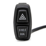 Commutateur avec fonction Simple-Dual/Warning 2F - 1,5m — vue 1