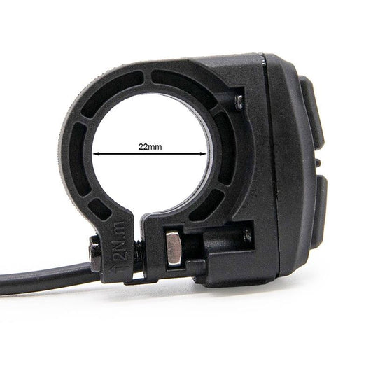 Commutateur avec fonction Simple-Dual/Warning 2F - 1,5m vue 2