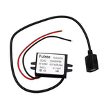 Convertisseur DC 11-55V vers 5V 3A avec port USB [Fulree] — vue 1