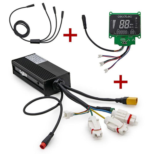 Kit électronique KC4 48V 25A 1200W pour Cecotec Bongo Z (Connecteur XT90) [Cecotec] référence EKE-003