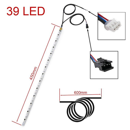 Bande LED RVB programmable 12V [Minimotors] - 0,45M référence ELU-007