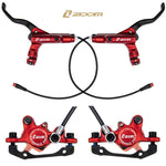 Kit de frein hydraulique CR-3 rouge Avant R arrière L [Zoom] — vue 1