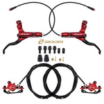 Kit de frein hydraulique CR-3 rouge Avant R arrière L [Zoom] — vue 3