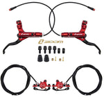 Kit de frein hydraulique rouge CR-3 Avant L arrière R [Zoom] — vue 2