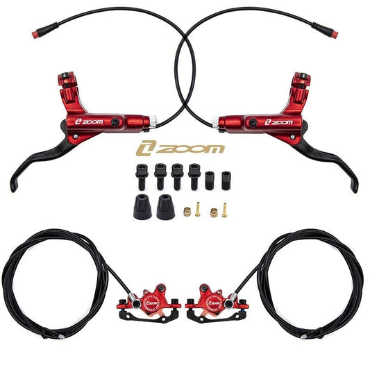 Kit de frein hydraulique rouge CR-3 Avant L arrière R [Zoom] vue 2