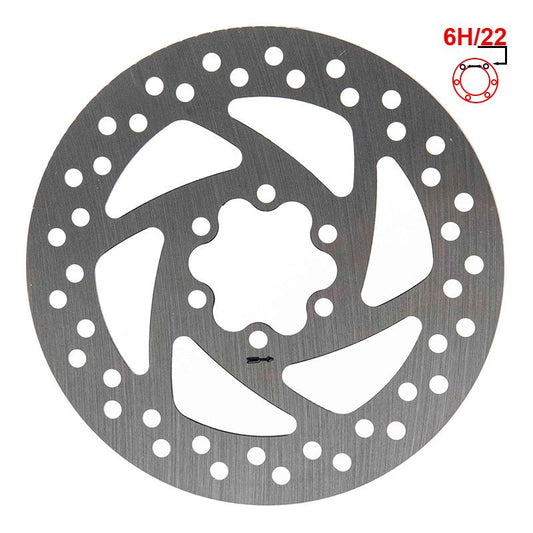 Disque de frein 145mm 6H argent référence FDF-008