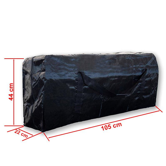 Housse en tissu imperméable 100x40x20 cm noir vue 2