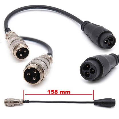 Adaptateur GX16 vers LP-16 vue 2