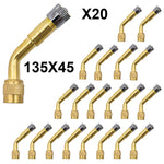 Valve d extension courbée 135° non-retour - 20 pcs — vue 1