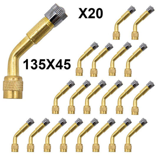 Valve d extension courbée 135° non-retour - 20 pcs référence 55224