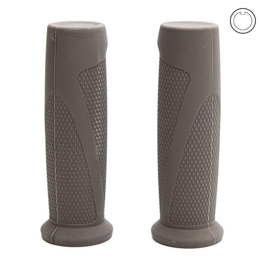 Poignées en silicone gris pour Ninebot série F et D - 2 pcs. référence MPU-004