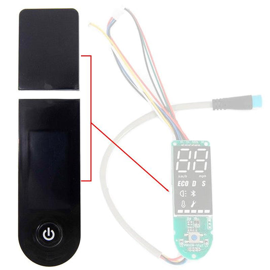Couvercle d écran Xiaomi avec indicateur de vitesse vue 2