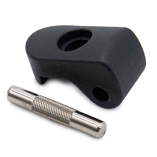 Crochet en acier inoxydable noir avec tige de 6mm pour Xiaomi Mi3 référence 77352