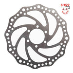 Disque de frein R6 160mm 6H argent - 48mm — vue 1