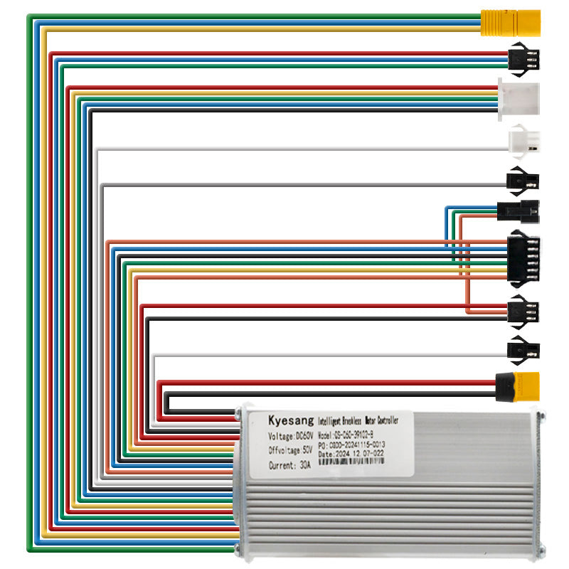 Contrôleur 60V 30A 1500W-B LCD QS-S4 [Kyesang] référence 71398-30
