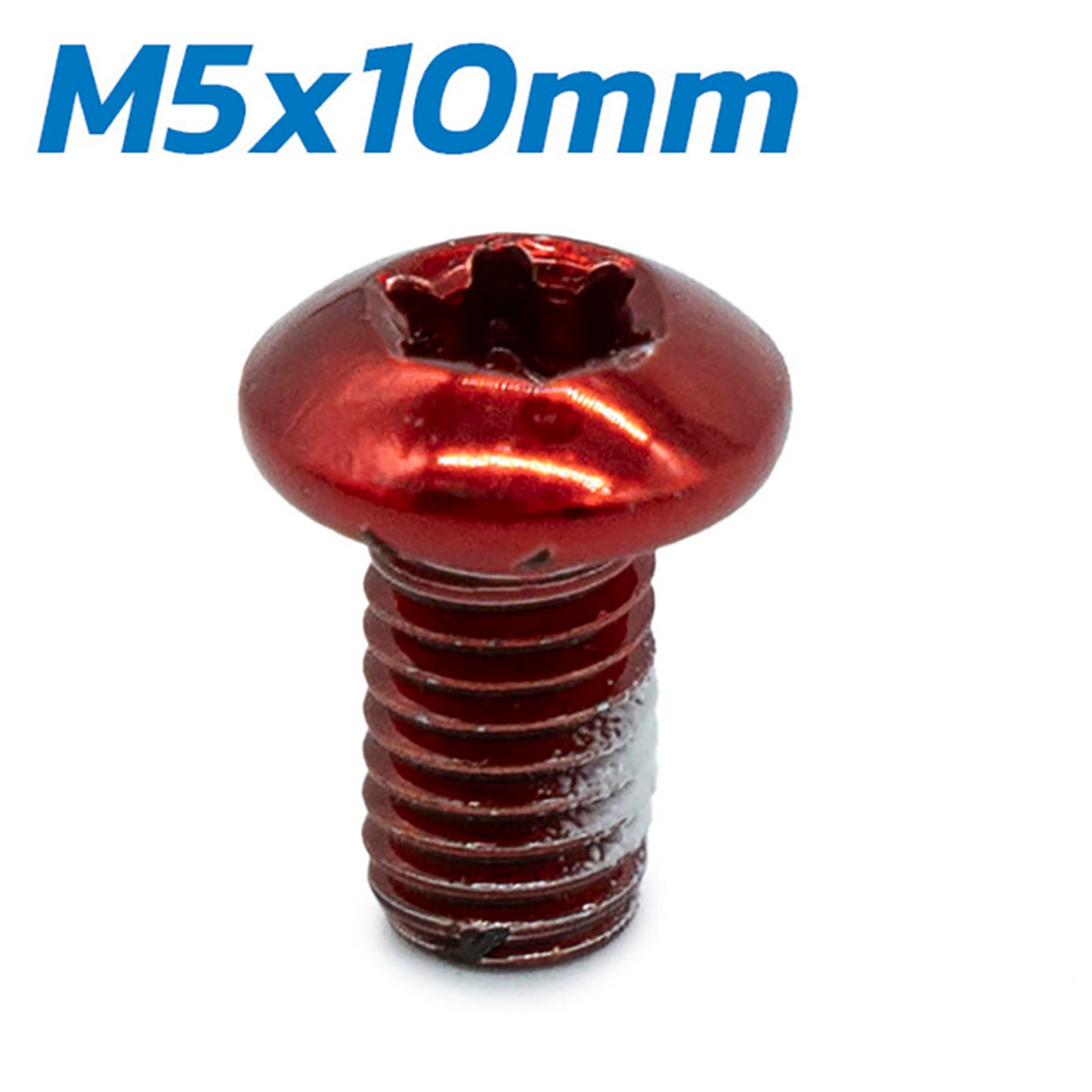 Vis rouge M5x10 pour disques de frein - 12 pcs. vue 2