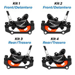 Kit de frein hydraulique noir A5-D Avant R arrière L [NUTT] — vue 3