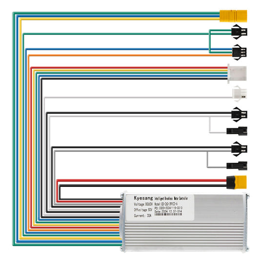 Contrôleur 60V 30A 1500W-A LCD QS-S4 [Kyesang] référence 71398-20