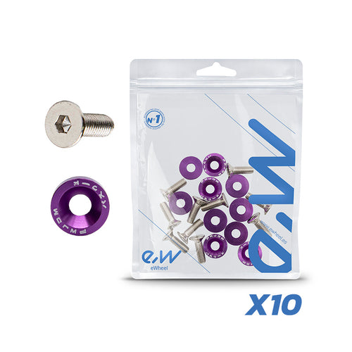 Rondelle JDM avec vis M6x16 - 10pcs