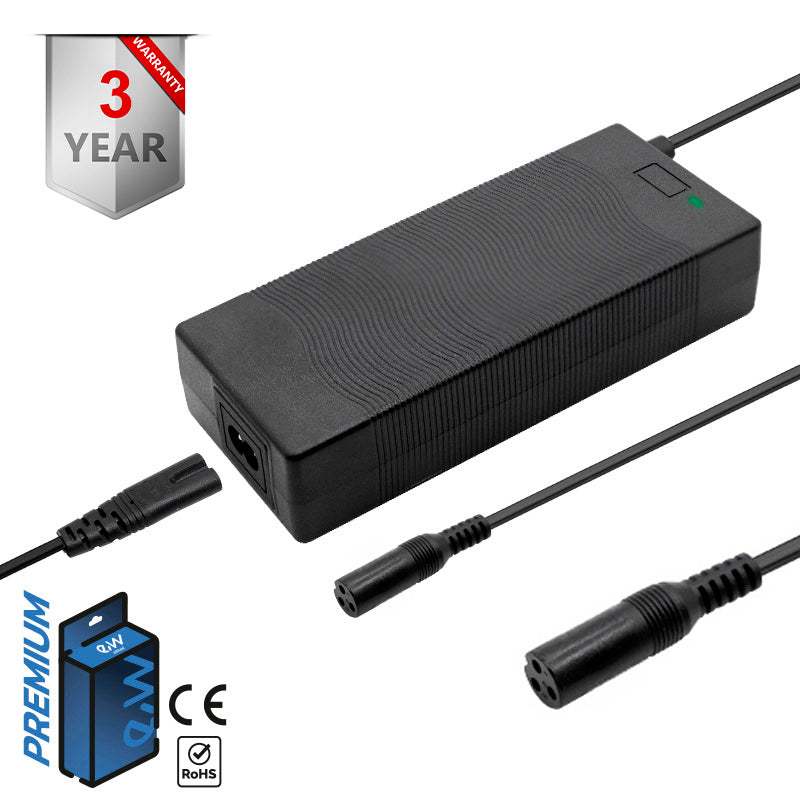 Chargeur premium 52v (sortie 58,8v) 2A connecteur Gx16 pour Dualtron Mini [Ewheel] référence 55422