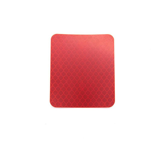 Autocollant réfléchissant 50x60mm rouge pour garde-boue Xiaomi référence 8642-71