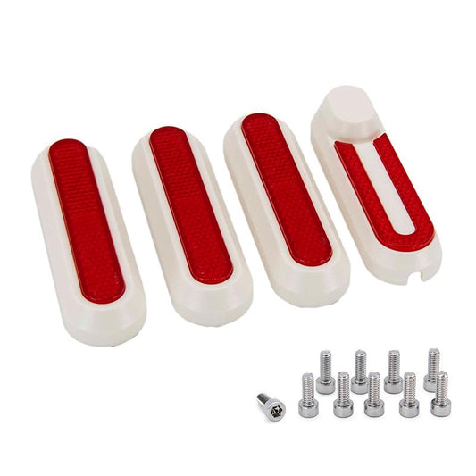 Catadioptre blanc avec réflecteur rouge pour Xiaomi référence 8643-17