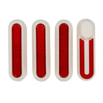 Catadioptre blanc avec réflecteur rouge pour Xiaomi — vue 2