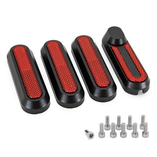 Catadioptre noir avec réflecteur rouge pour Xiaomi référence 8643-29