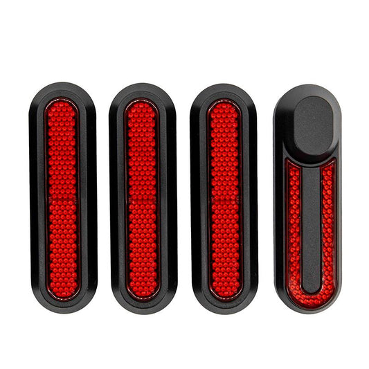 Catadioptre noir avec réflecteur rouge pour Xiaomi vue 2