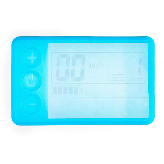 Protecteur silicone bleu étanche pour écran S866 référence 8642-25