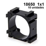 Support pour batteries 18650 – lot de 10 — vue 1