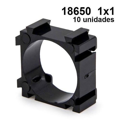 Support pour batteries 18650 – lot de 10