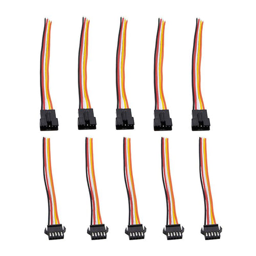 Connecteur SM 5 broches avec Câble 22AWG - 5M/5F