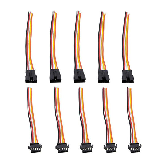 Connecteur SM 5 broches avec Câble 22AWG - 5M/5F référence 8644-17