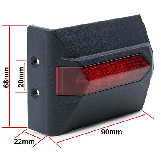 Couvre feu arrière pour Kukirin G2 Pro vue 2
