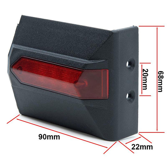 Habillage feu arrière D pour Kukirin G2 Pro vue 2