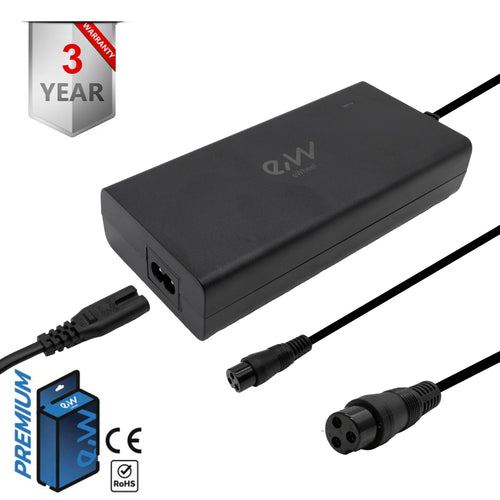 Chargeur Premium 48v (sortie 54.6v) 2A connecteur Gx16 [Ewheel]
