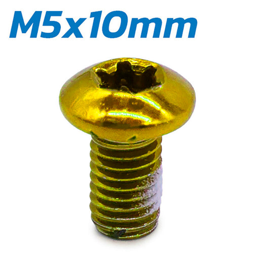 Vis jaune M5x10 pour disques de frein - 12 pcs. vue 2