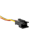 Connecteur avec Câble 22AWG SM 3 broches - 5F/5M — vue 3